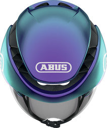 ABUS GameChanger TRI Flip Flop Purple Shiny triatlon- og aerohjelm – billede 2