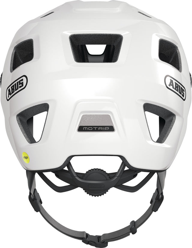 Abus MoTrip MIPS shiny white - Cykelhjelm
