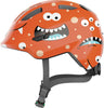 Abus Smiley 3.0 SE orange monster - grønt spænde - børne cykelhjelm