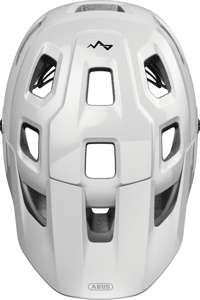 Abus MoDrop MIPS shiny white cykelhjelm