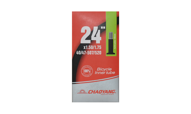 Chaoyang Slange 24x1.50-1.75 AV 48mm – billede 1