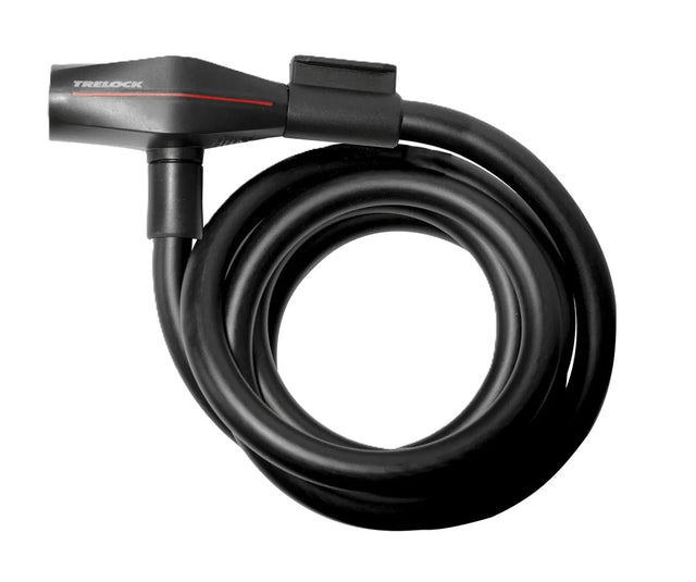 Trelock Spirallås SK415, 180cm/15mm, m/nøgle – billede 1