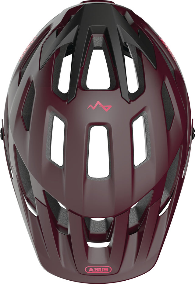 Abus Moventor 2.0 wildberry red cykelhjelm