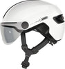 Abus HUD-Y ACE shiny white cykelhjelm