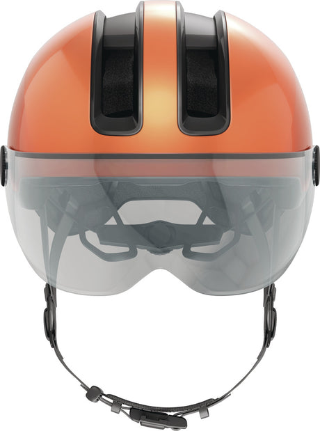 Abus HUD-Y ACE goldfish orange cykelhjelm