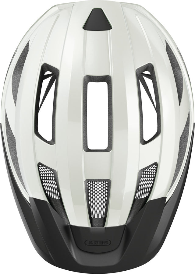 ABUS Macator MIPS pearl white cykelhjelm