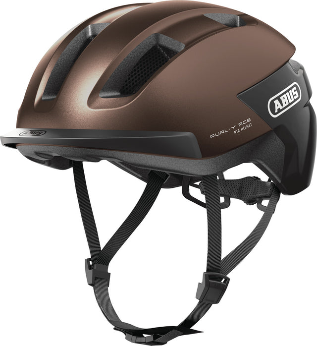 Abus PURL-Y ACE i Metallic Copper - cykelhjelm