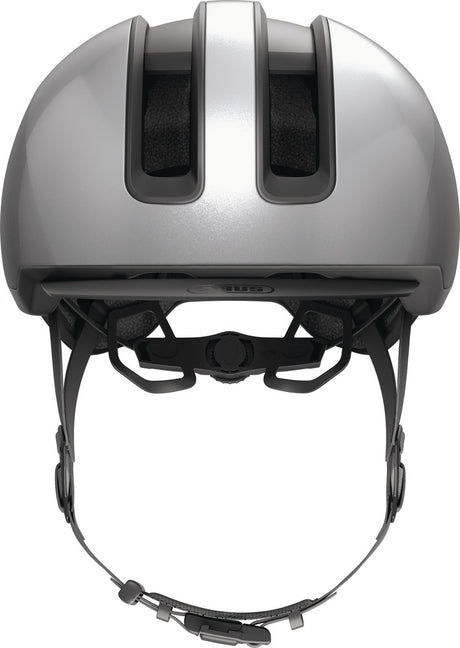 Abus HUD-Y gleam silver cykelhjelm