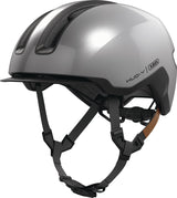 Abus HUD-Y gleam silver cykelhjelm