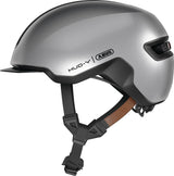 Abus HUD-Y gleam silver cykelhjelm