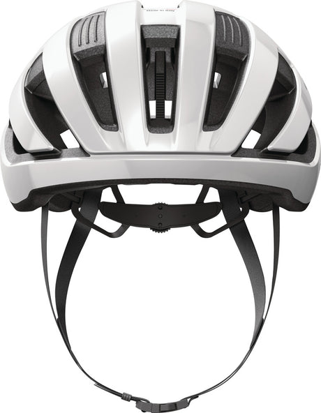Abus WingBack shiny white cykelhjelm