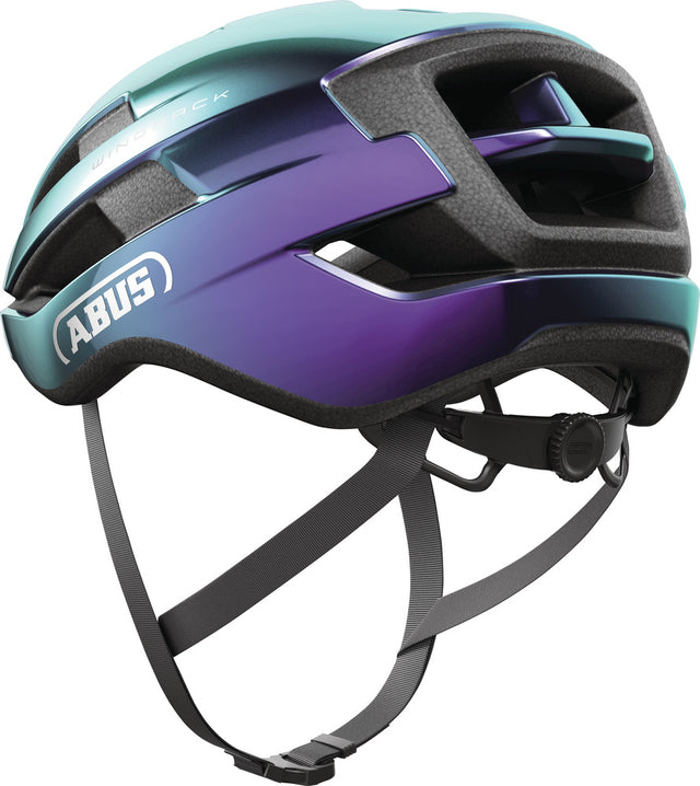 Abus WingBack flip flop purple cykelhjelm