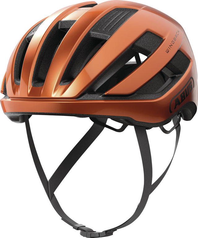 Abus WingBack goldfish orange cykelhjelm