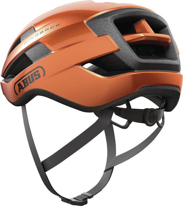 Abus WingBack goldfish orange cykelhjelm