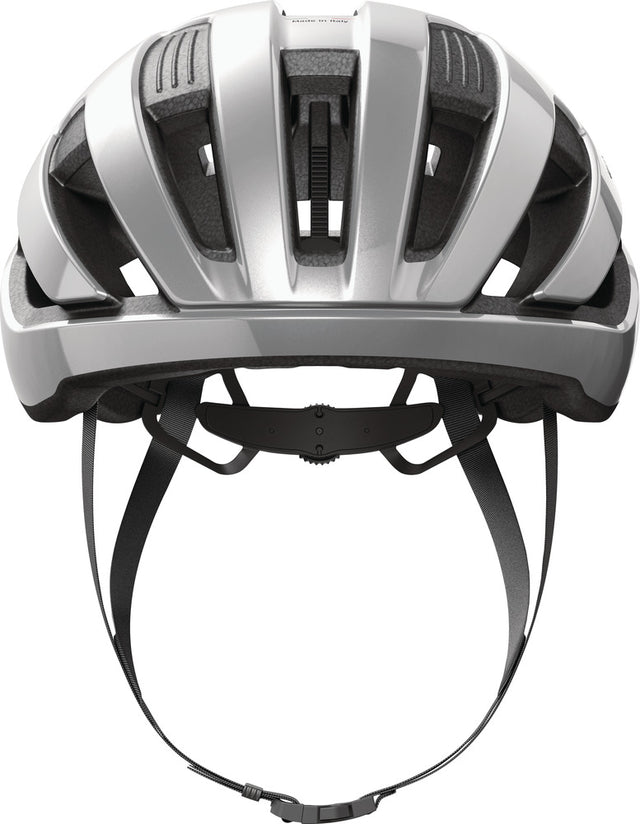 Abus WingBack gleam silver cykelhjelm