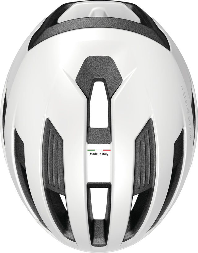 Abus WingBack polar white cykelhjelm