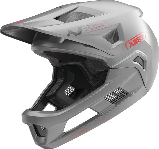 ABUS YouDrop FF Ti silver cykelhjelm