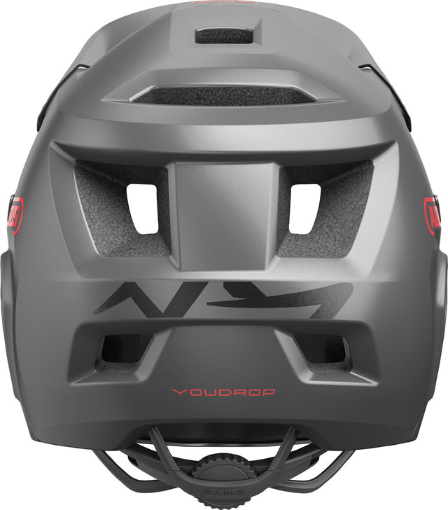 ABUS YouDrop FF Ti silver cykelhjelm