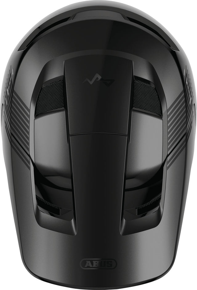 Abus HiDrop shiny black cykelhjelm