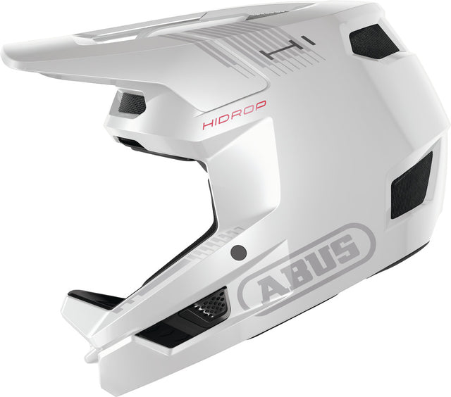 Abus HiDrop shiny white cykelhjelm
