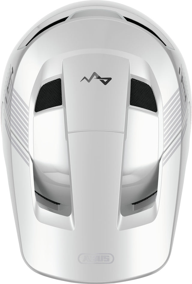 Abus HiDrop shiny white cykelhjelm