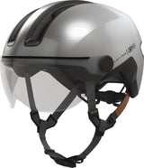 Abus HUD-Y ACE gleam silver cykelhjelm