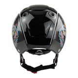 Casco Nori black grey Unicorn - Børnecykelhjelm
