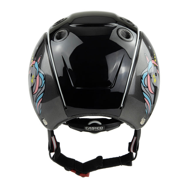Casco Nori black grey Unicorn - Børnecykelhjelm