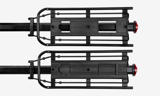 Topeak MTX BeamRack II E-Type vendbart QuickTrack-panel