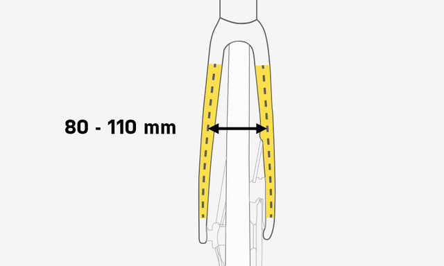 Topeak TetraRack GR1 gaffelbredde 80–110 mm