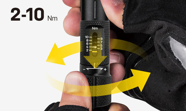 Topeak Torq Stick Pro momentskala 2–10 Nm