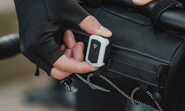 Topeak Tubular BarBag Slim med åbning til forlygte