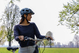 Abus Youn-I ACE metallic green med indbygget ledlys