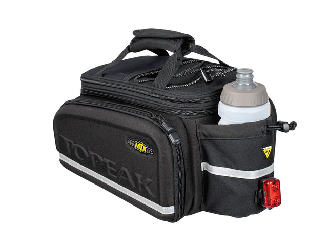 Topeak MTX TrunkBag DXP flaskeholder bagpå