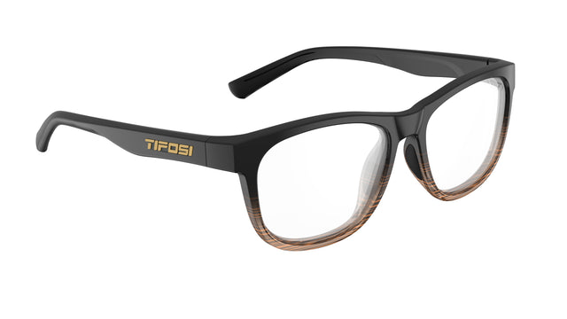 Tifosi Swank, Brown Fade, Clear Full Reader +2.5 AR – billede 2