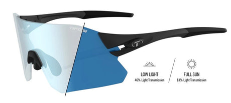 Tifosi Rail Matte Black Clarion Blue Fototec – billede 1
