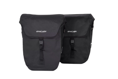 Atran Velo Sidetasker COMMUTER WP, Black AVS – billede 2