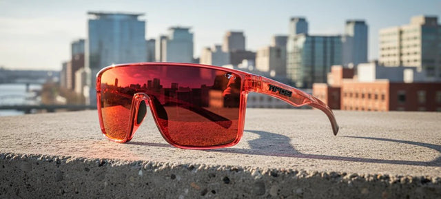 Tifosi Sanctum, Crystal Red Fade, Smoke Red Mirror – billede 3