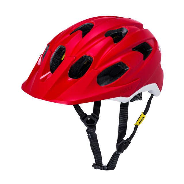 Kali Pace i Rød/Hvid - Cykelhjelm
