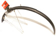 Mixbike Skærmsæt 700c 45mm Matsort Rustfrit Tilbehør – billede 1