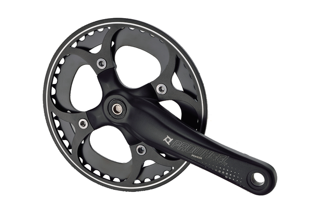 Mixbike Kranksæt Pioneer 42T 170mm 3/32” Alu Sort – billede 1