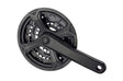 Mixbike Kranksæt 7/8-sp 42/32/22T 175mm Alu Sort – billede 1