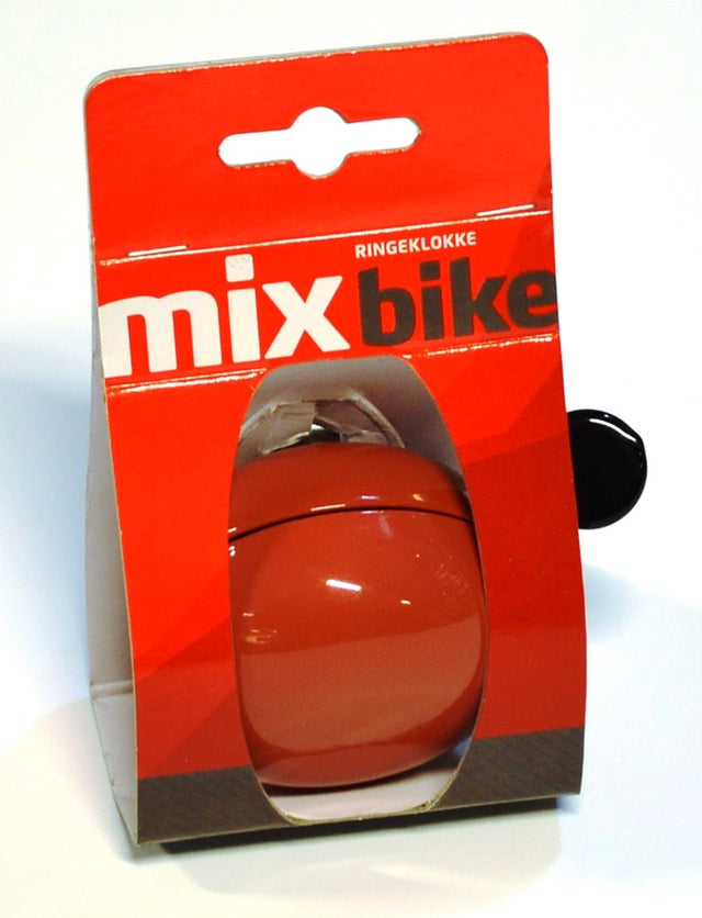 Mixbike Klokke Ding Dong Rød, 6cm