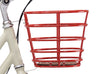 Mixbike Kurv Alu 28" Soft Red mørk træbund – billede 1