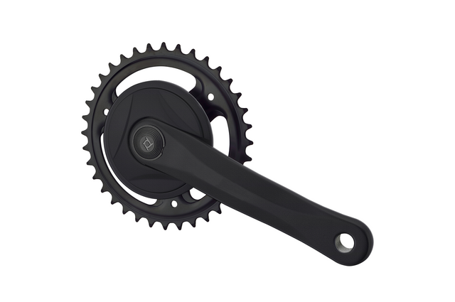 Mixbike Kranksæt Pro 36T 127mm 3/32” Alu Sort – billede 1