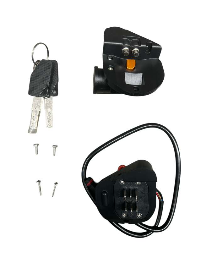 Batteriholder, Bafang intube, m. lås – billede 1