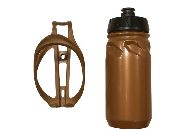Mixbike Flaskeholder G2 inkl. flaske, Brun – billede 1