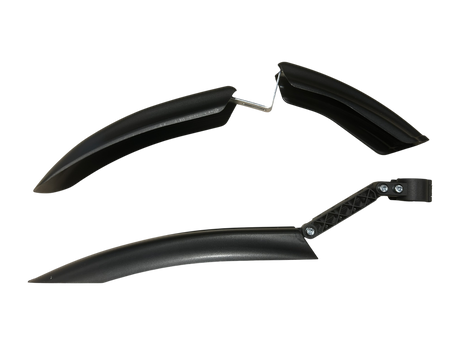 Mixbike Skærmsæt 20"-24" MTB, Sort – billede 1