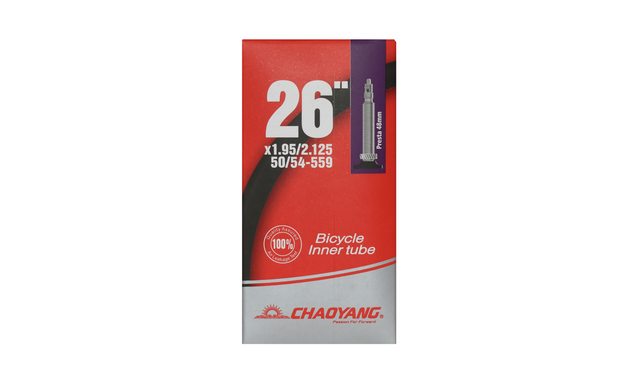 Chaoyang Slange 26x1.95-2.125 FV 48mm – billede 1