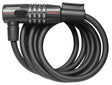 Trelock Spirallås SK210, 180cm/10mm, m/kode – billede 1
